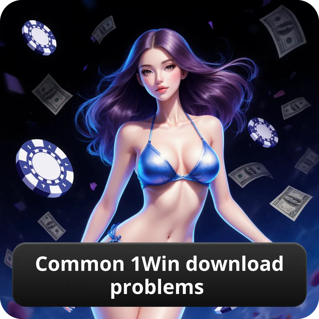 Common 1Win download problems