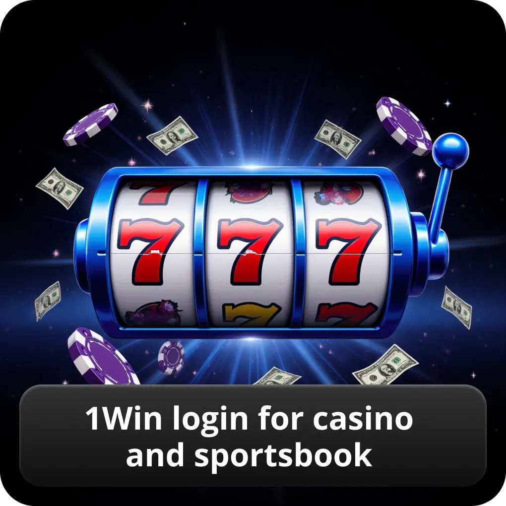 1Win login for casino and sportsbook