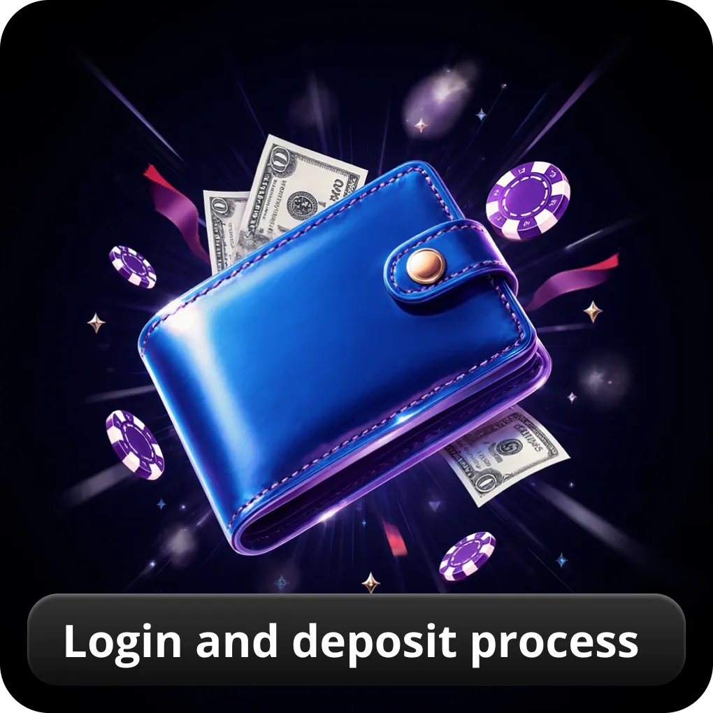 1Win login and deposit process